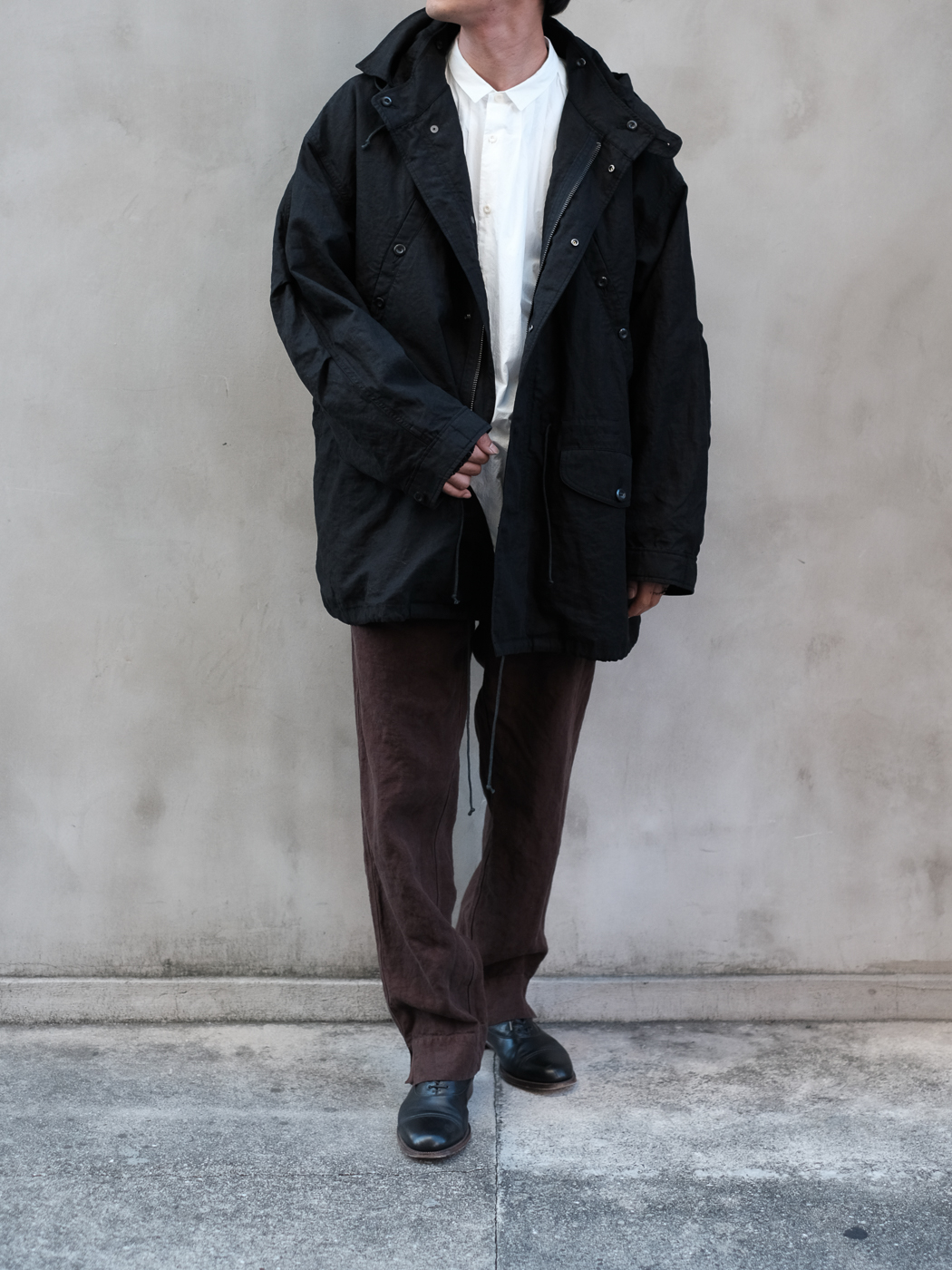 Kaval Hoodie over coat with liner