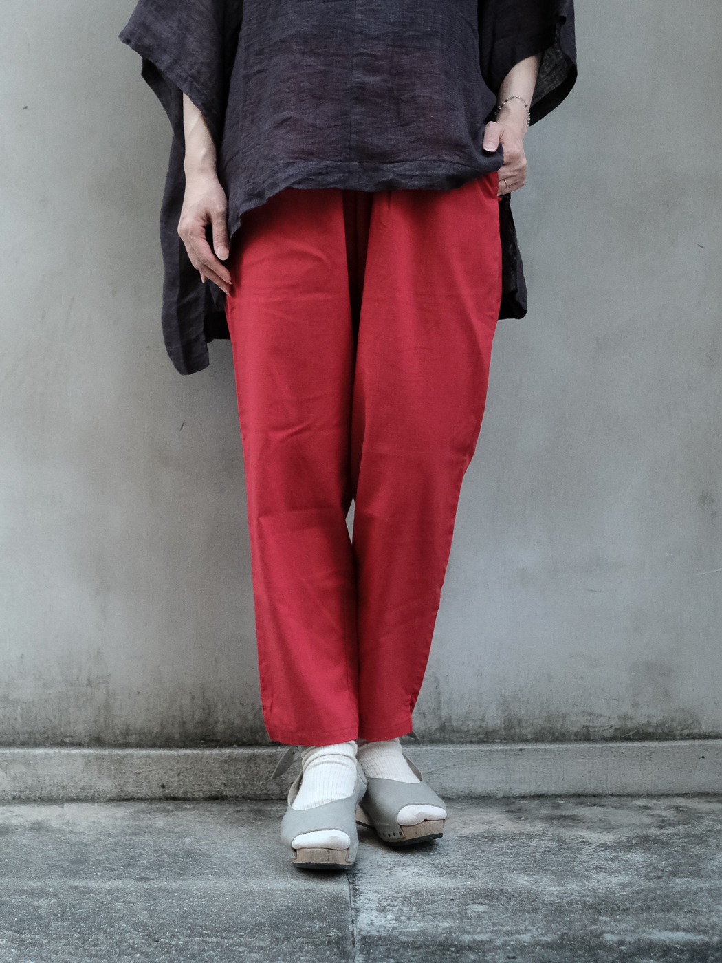 calecons tapered col.dawn red | Re;li