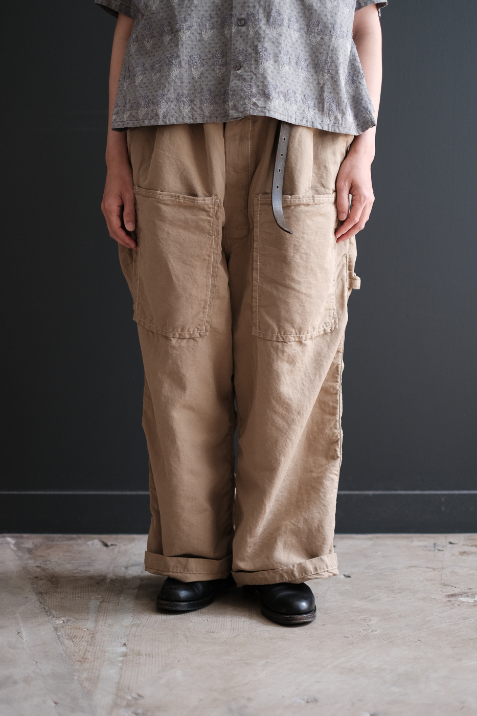 kaval リネンパンツ kaval / worker's pants(カヴァルのぷるぷるリネンパンツ) | 東東京